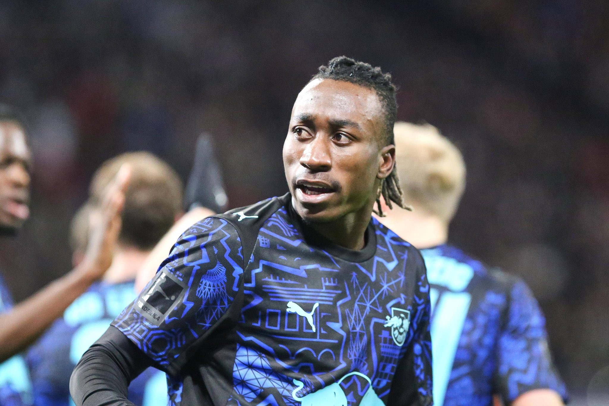 Yan Diomand&eacute; &eacute; um dos destaques do RB Leipzig