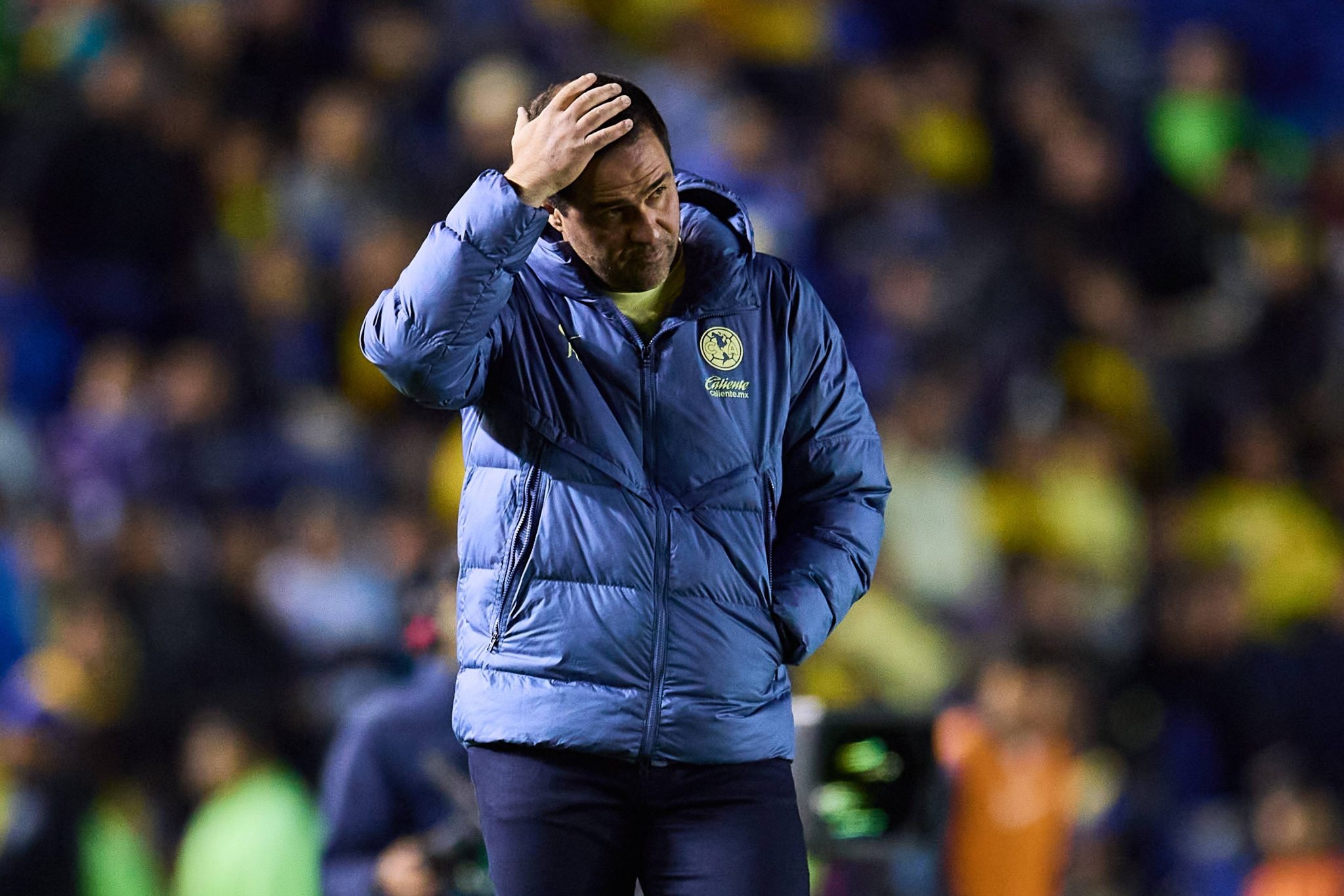 Andr&eacute; Jardine em jogo do Am&eacute;rica