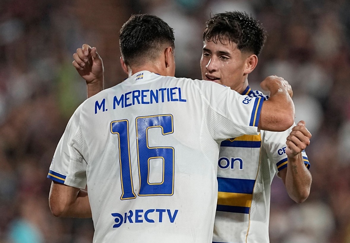 Aranda e Merentiel pelo Boca Juniors