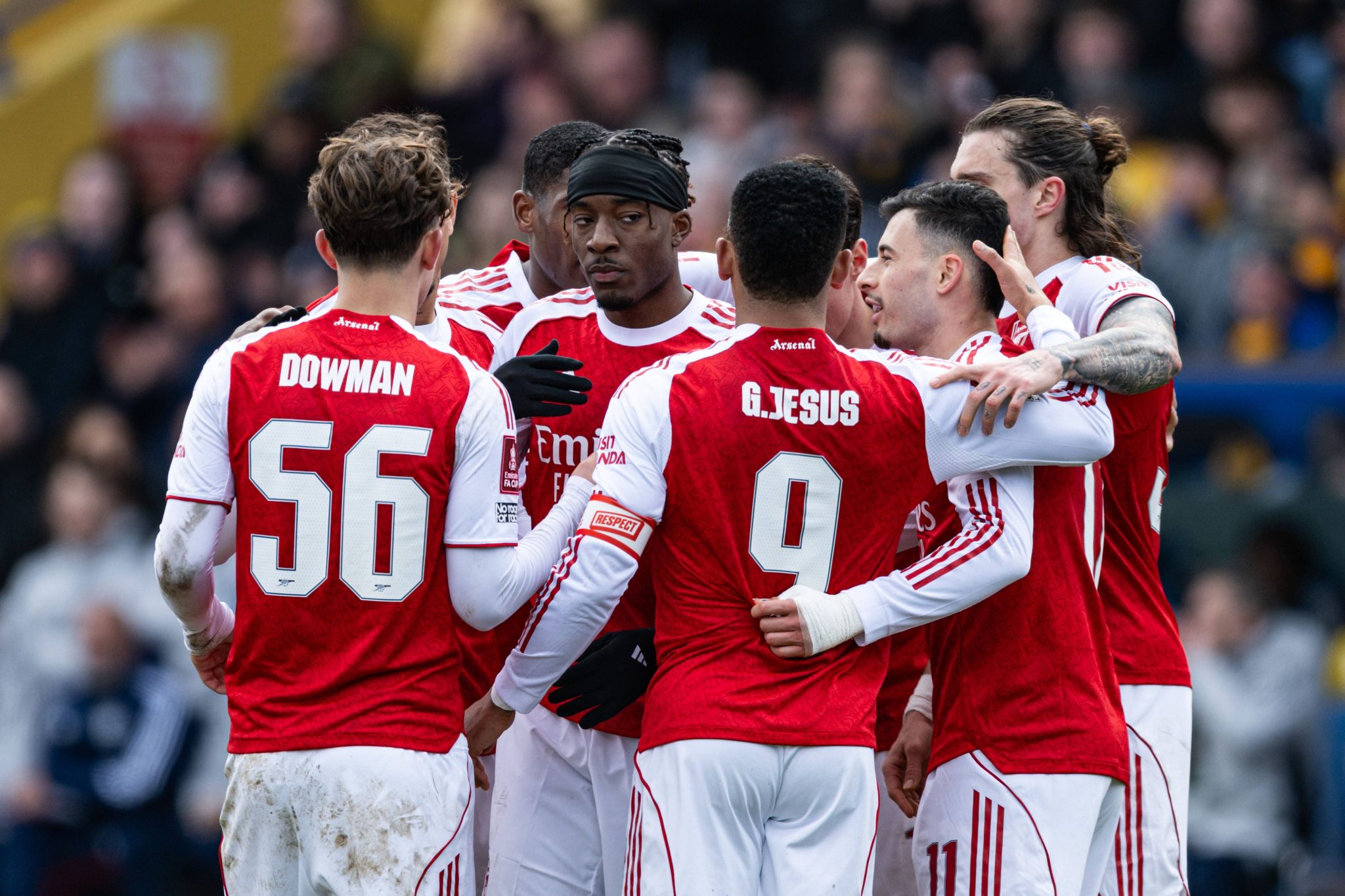 Madueke marcou primeiro gol do Arsenal sobre Mansfield (Foto: Imago)