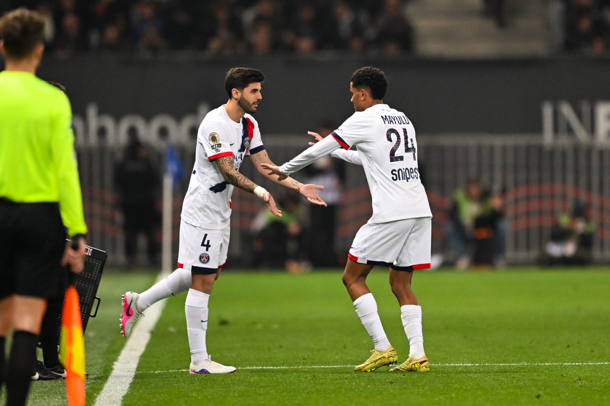 Beraldo entrou no lugar de Mayulu