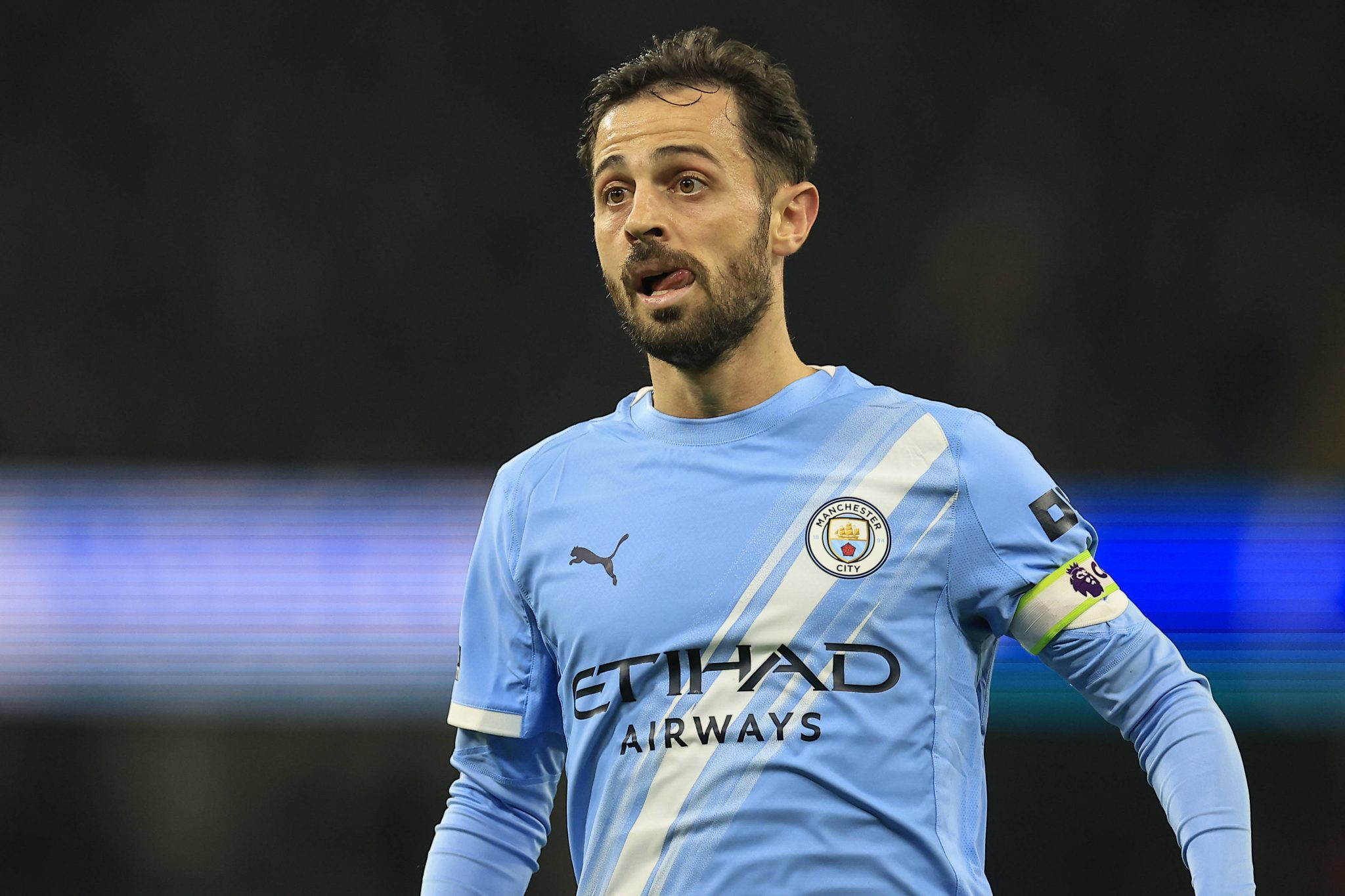 Bernardo Silva pelo Manchester City (Foto: Imago/Pro Sports Images)