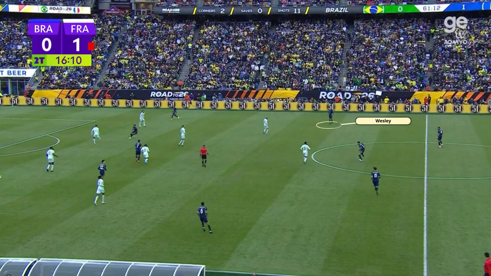 brasil fran&ccedil;a lateral direito