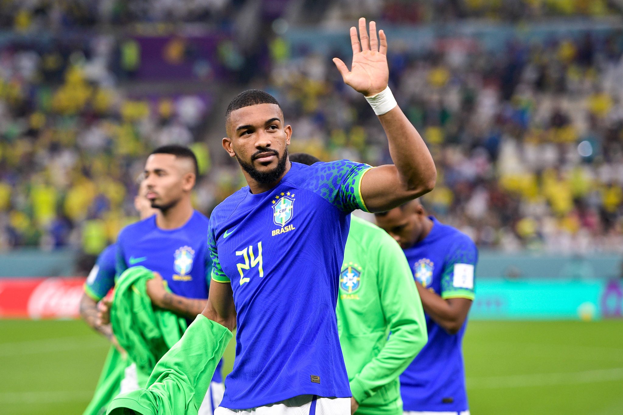 Bremer defendeu o Brasil na Copa do Mundo de 2022