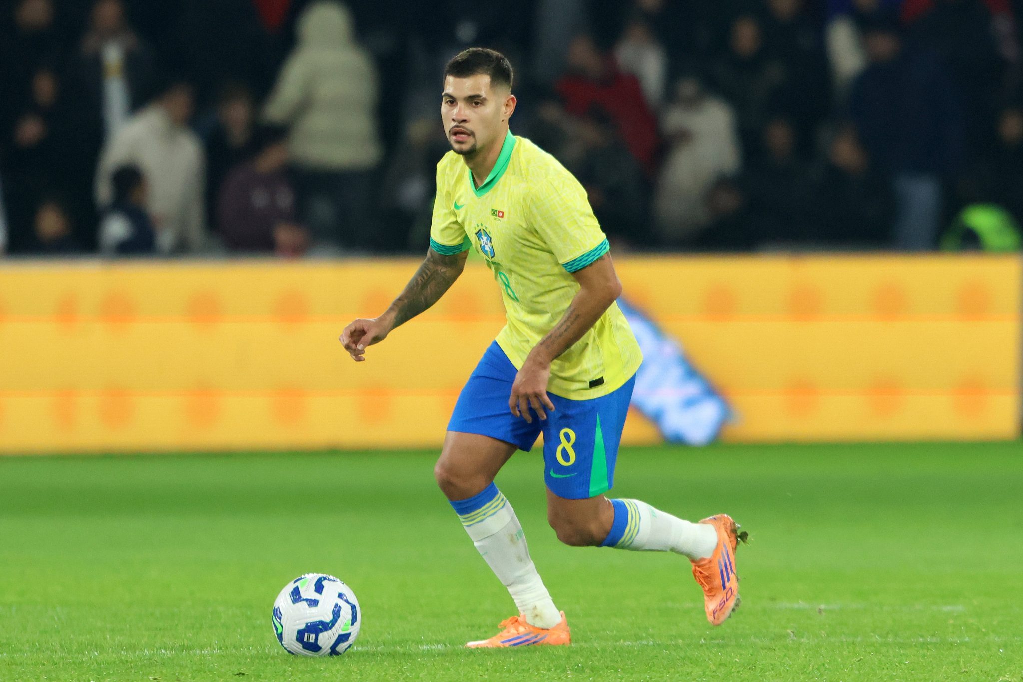 Bruno Guimar&atilde;es &eacute; titular no Brasil de Ancelotti (Foto: Imago/Buzzi)