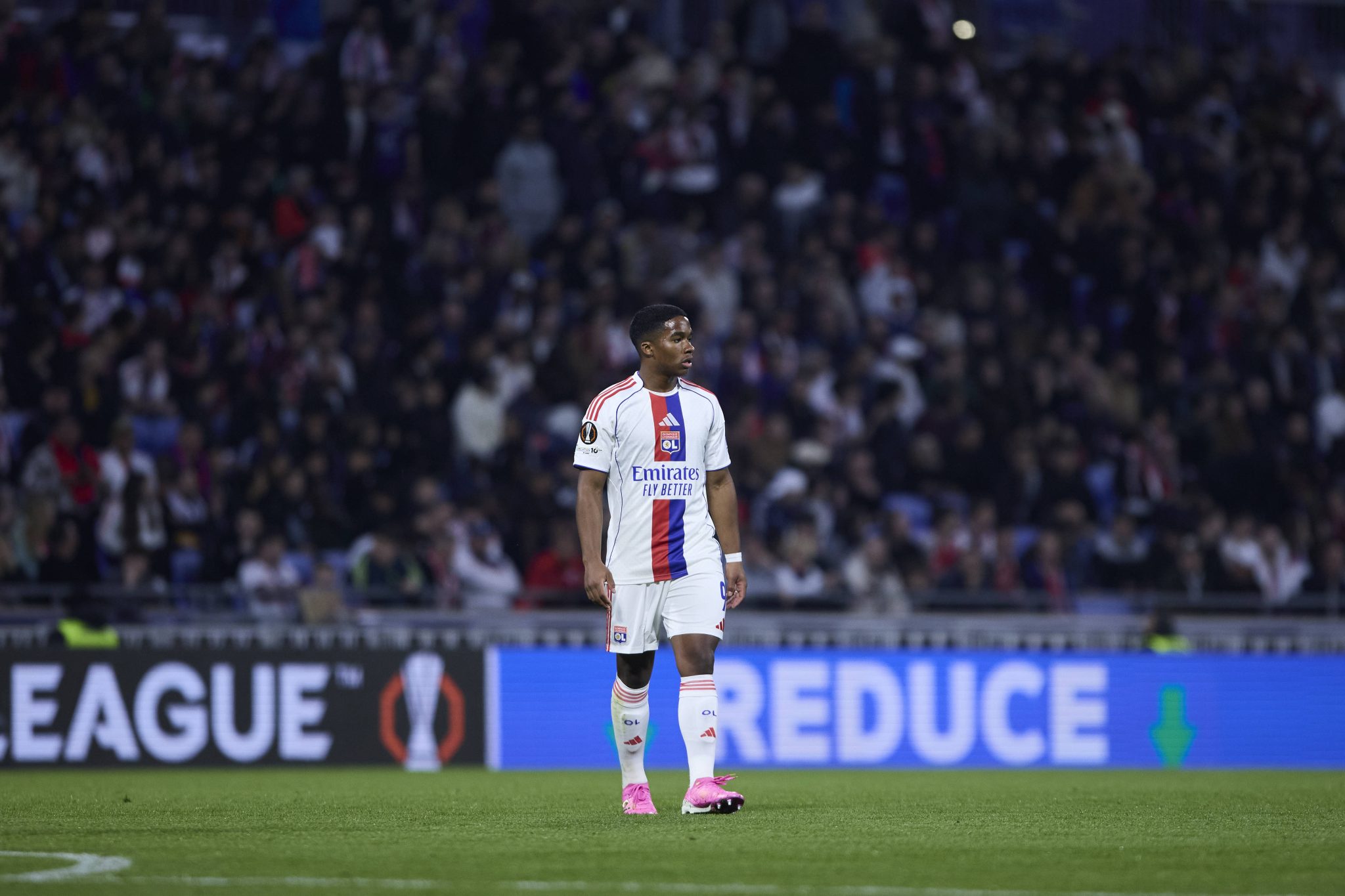 Endrick em partida contra o Celta de Vigo