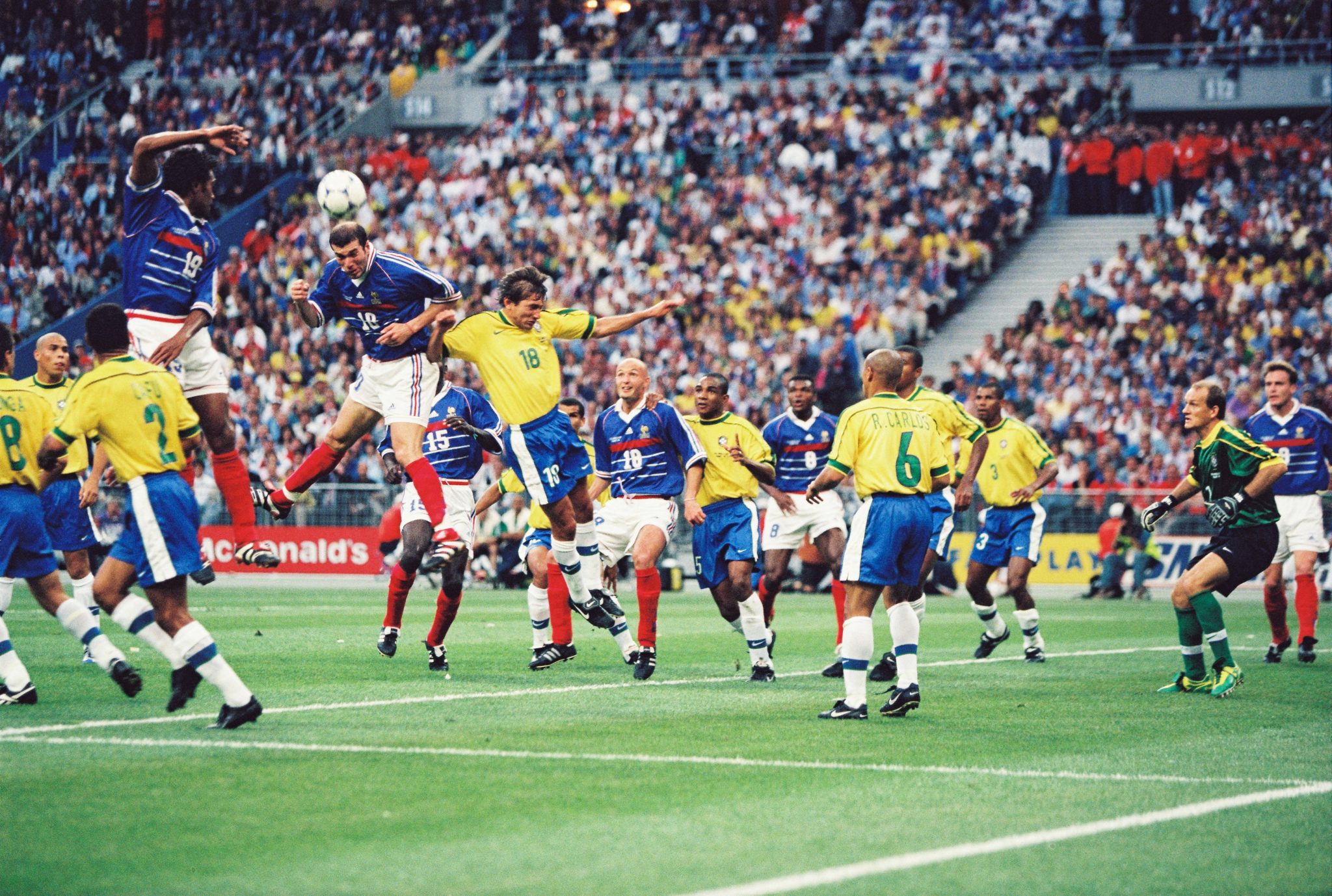 Fran&ccedil;a e Brasil na Copa do Mundo de 1998 (Foto: IMAGO / ABACAPRESS)