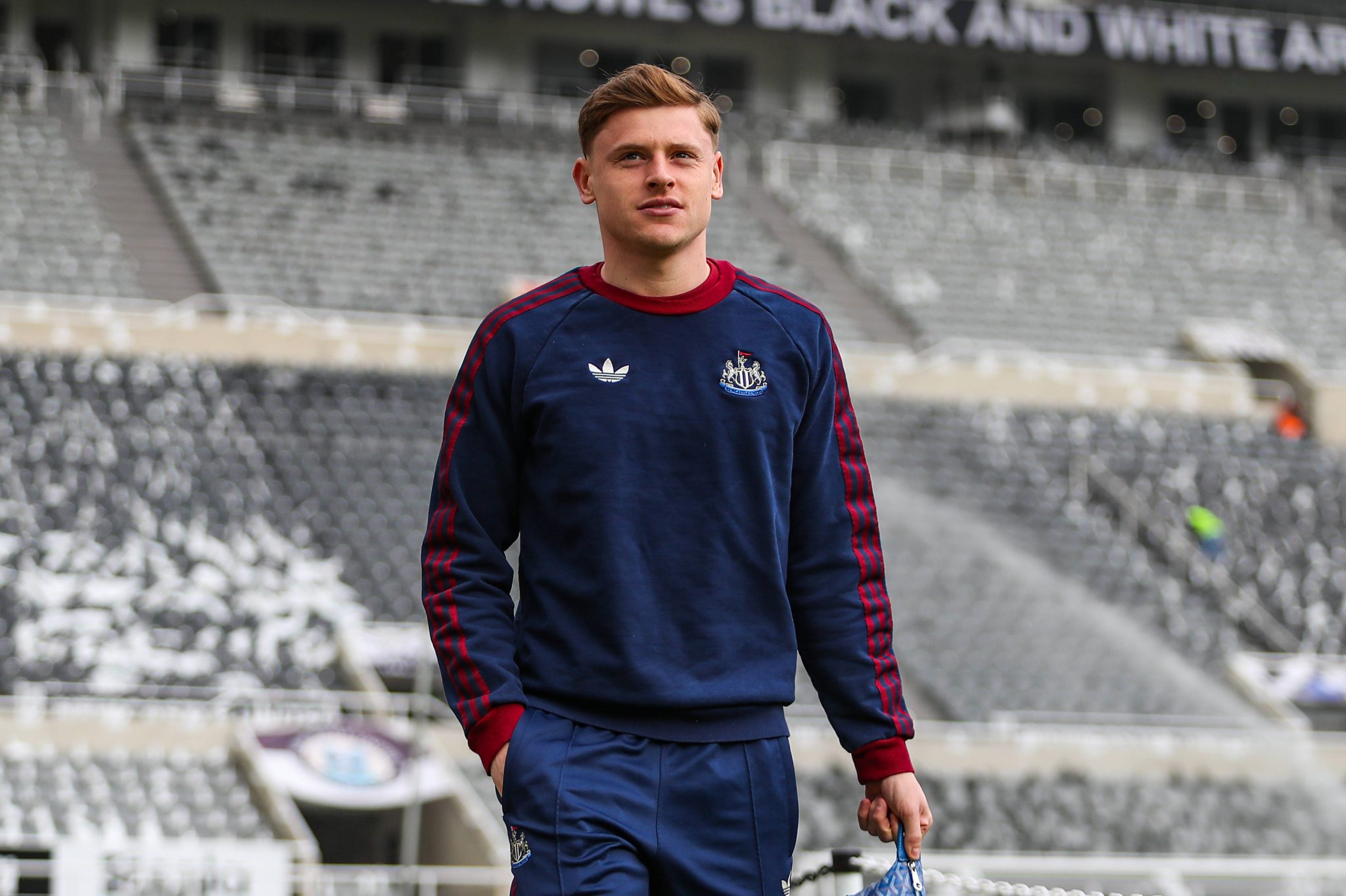 Harvey Barnes, atacante do Newcastle