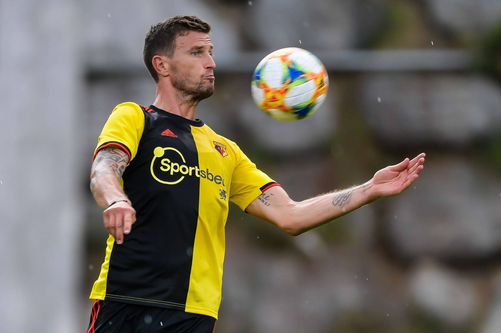 Daryl Janmaat em a&ccedil;&atilde;o pelo Watford