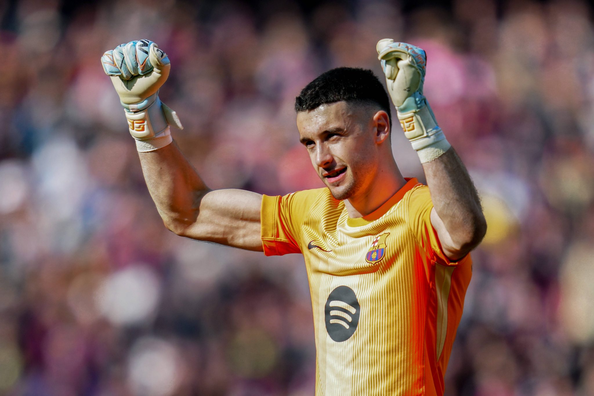 Joan Garc&iacute;a, goleiro do Barcelona