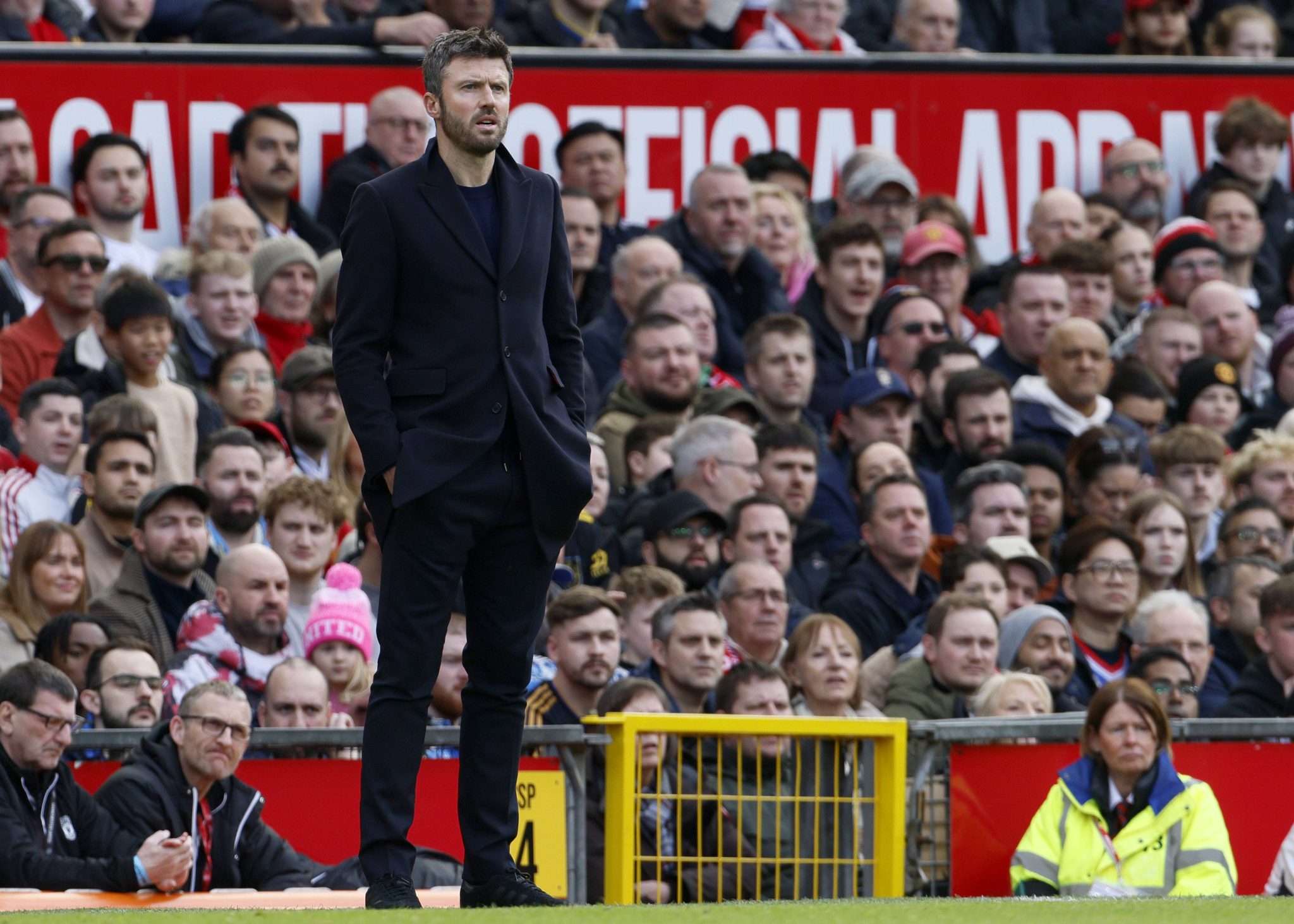 Michael Carrick, t&eacute;cnico do Manchester United