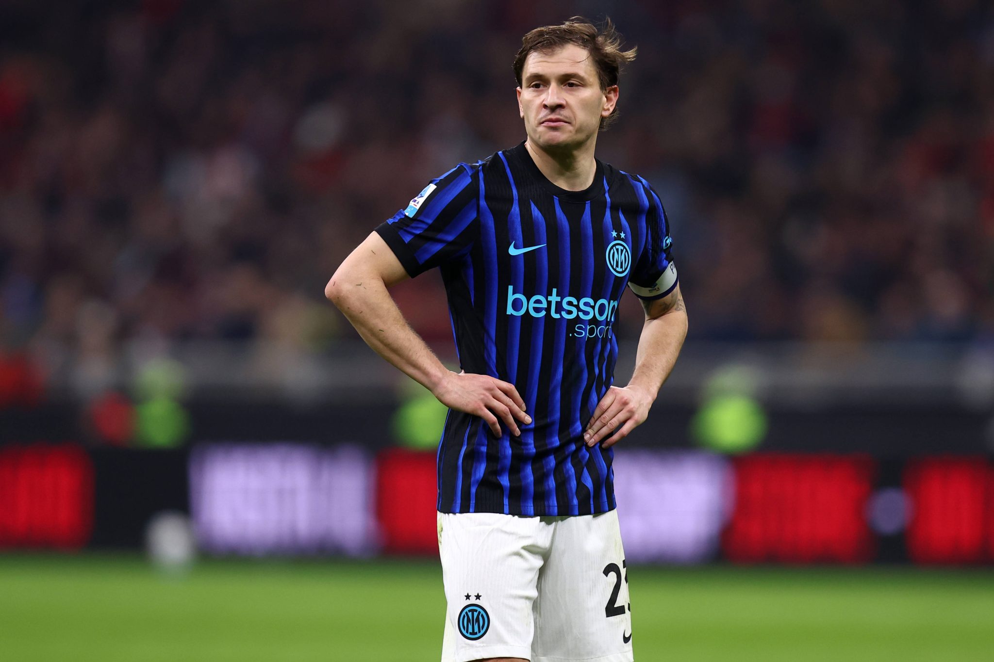 Nicolo BaNicola Barella pela Internazionale.rella