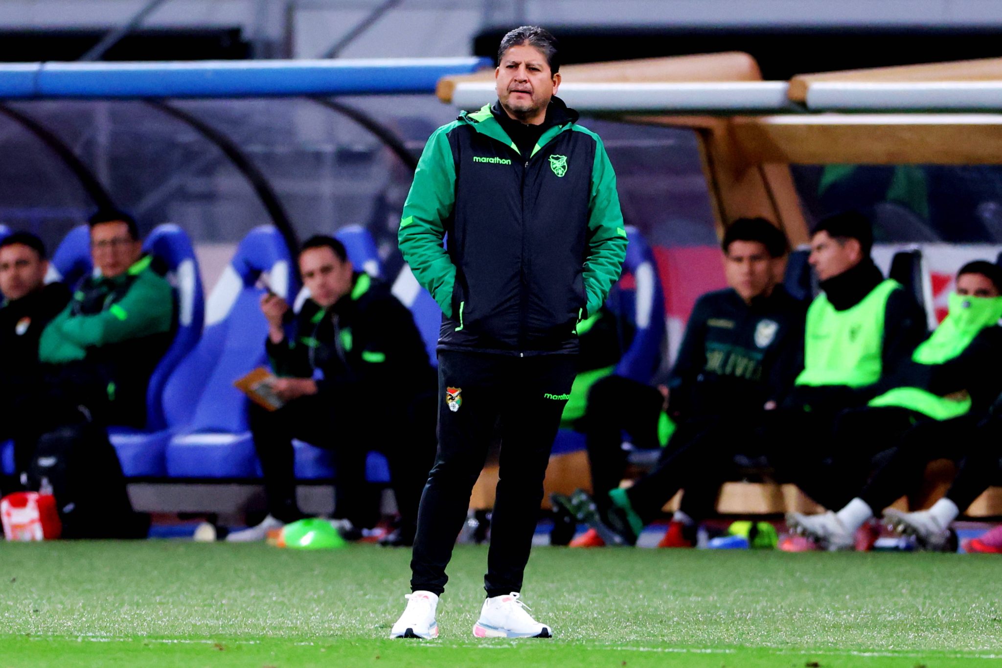 Oscar Villegas, t&eacute;cnico da sele&ccedil;&atilde;o boliviana (Foto: Imago/AFLOSPORT)