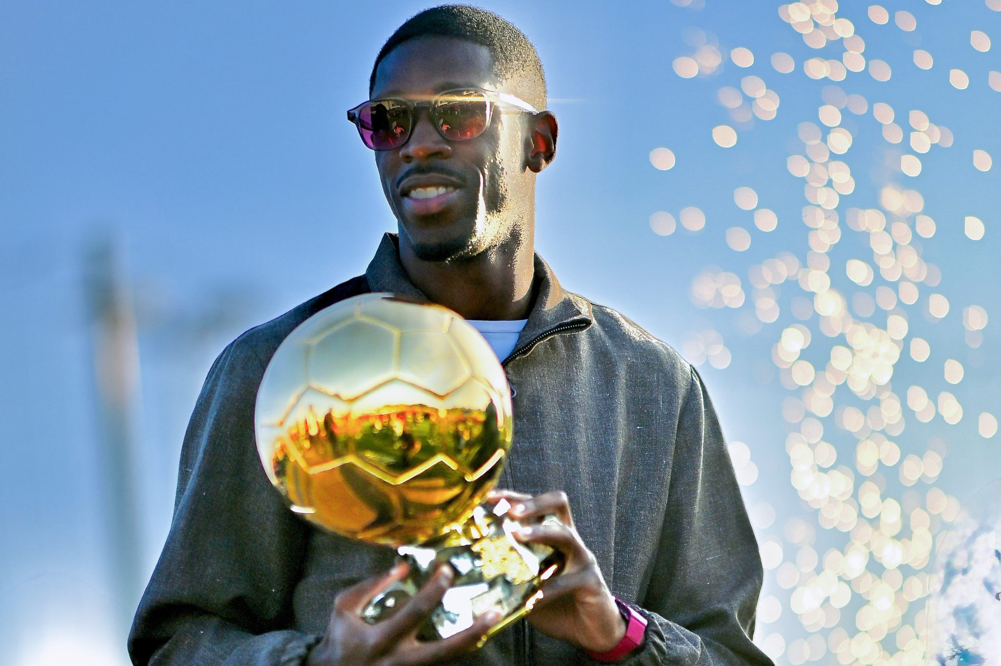 Ousmane Demb&eacute;l&eacute; ganhou a Bola de Ouro em 2025 (Foto: Abaca/Icon Sport)