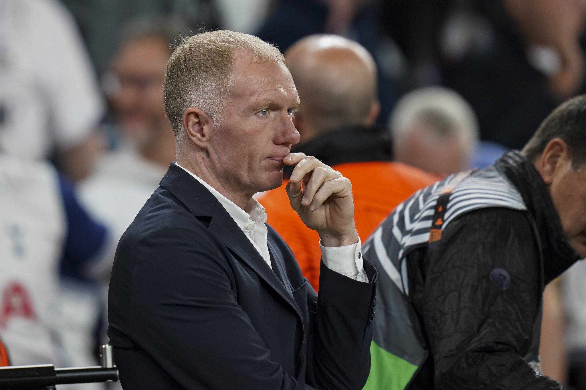 O ex-jogador Paul Scholes, lenda do Manchester United