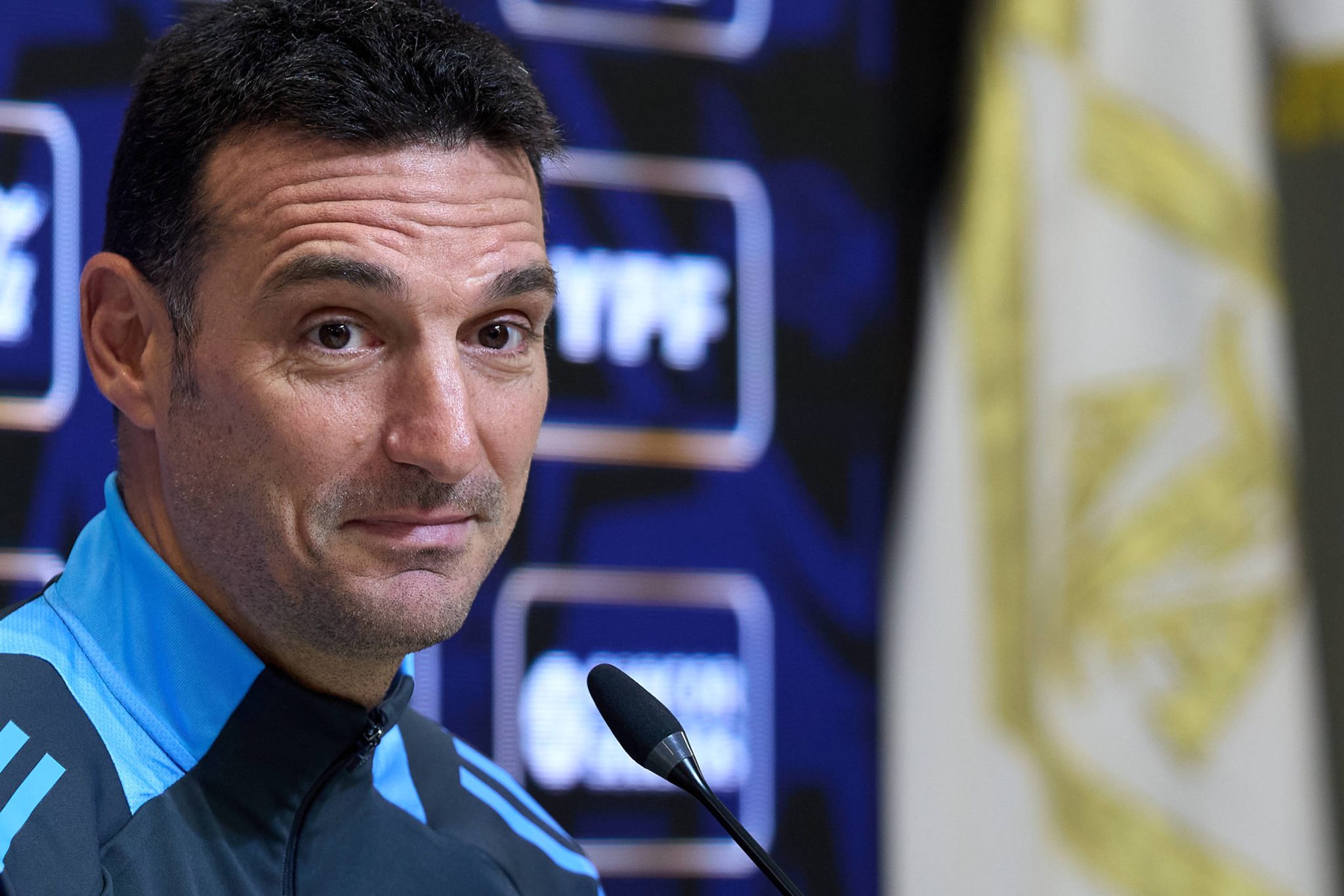 Scaloni pela sele&ccedil;&atilde;o argentina