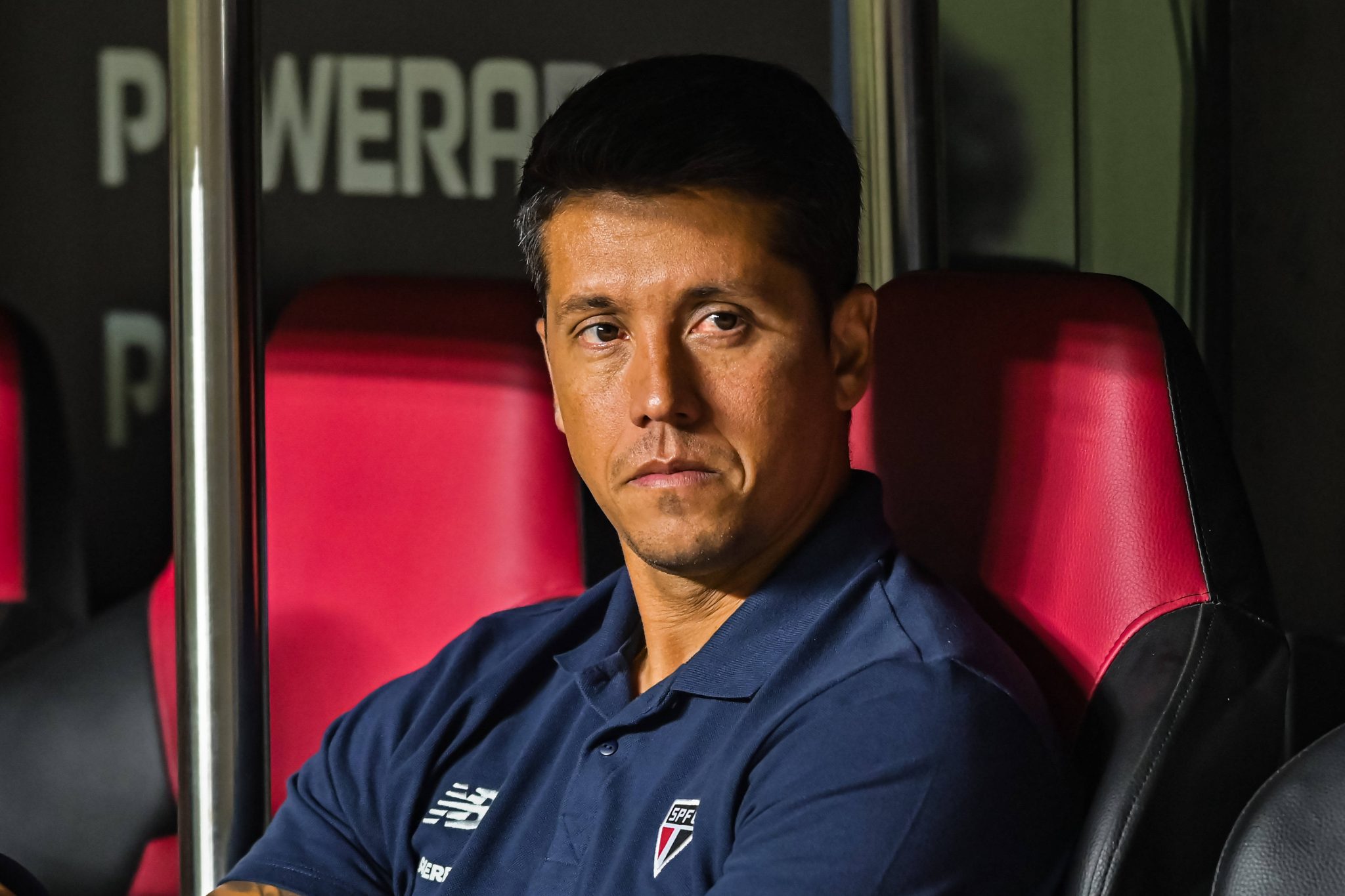 Thiago Carpini durante passagem pelo S&atilde;o Paulo (Foto: IMAGO / Fotoarena)