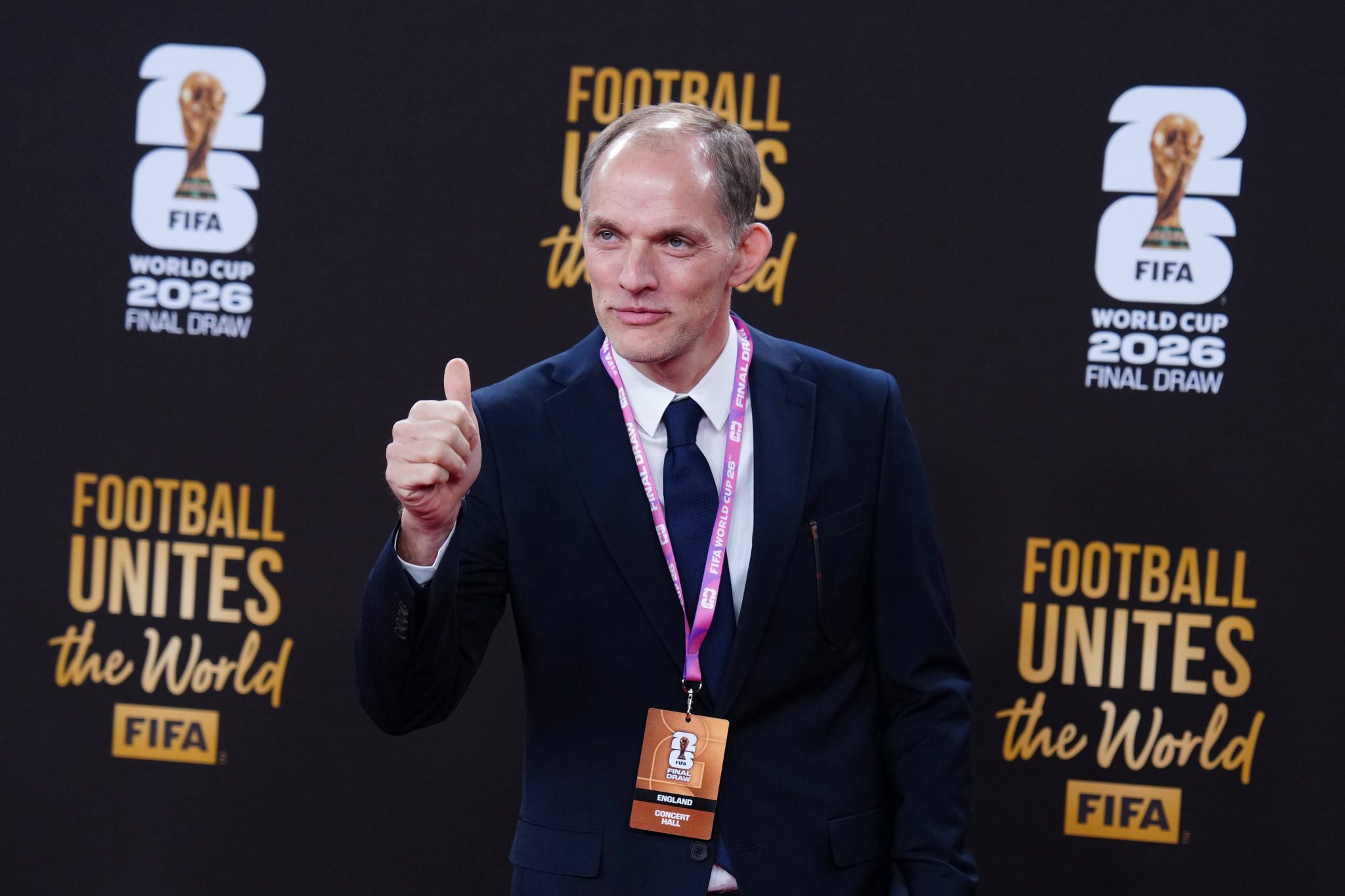 Tuchel em evento da Copa do Mundo