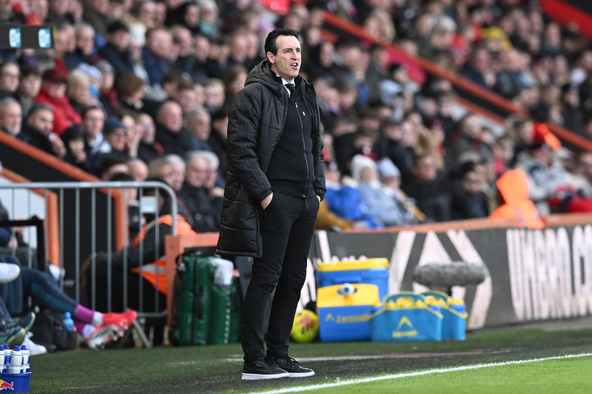 Unai Emery, t&eacute;cnico do Aston Villa (Foto: IMAGO / Pro Sports Images)
