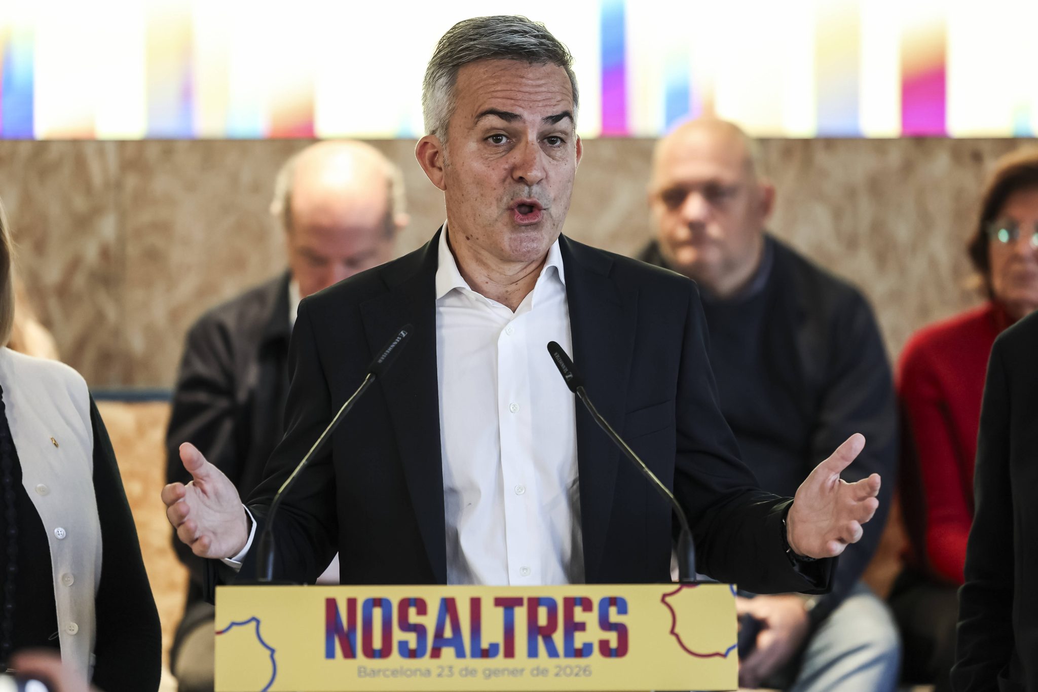 V&iacute;ctor Font, candidato a presid&ecirc;ncia do Barcelona
