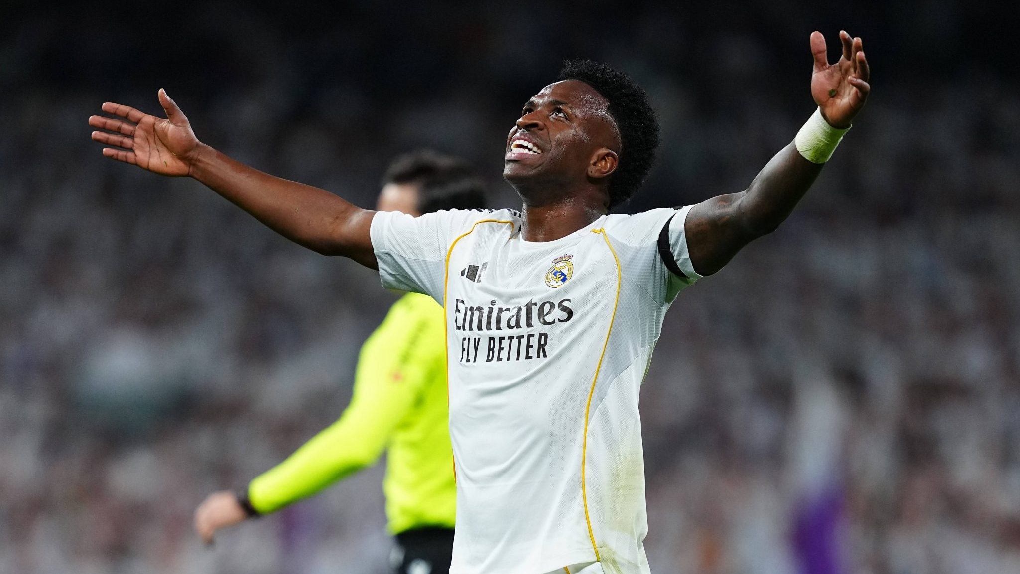 &lsquo;Vini J&uacute;nior continua a calar cr&iacute;ticos&rsquo;: Brasileiro engata em &oacute;timo momento para o Real Madrid